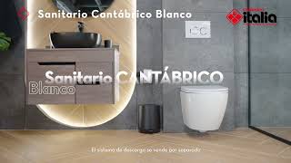 Sanitario suspendido cantábrico KT Blanco [upl. by Sheridan]