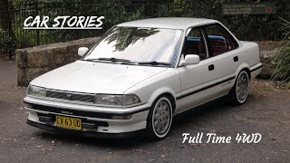 AE92 COROLLA FULLTIME 4WD  CAR STORIES [upl. by Airan447]