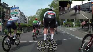 Rund um Köln 2023 Velodom 70  1 Startblock Jedermann ganzes Rennen [upl. by Klimesh748]