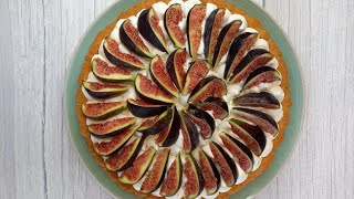 Keto Fig Tart LowCarb amp SugarFree Dessert Recipe [upl. by Namlak]