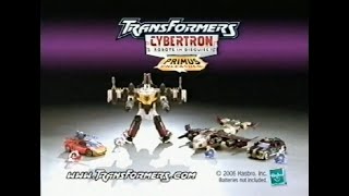 Transformers Cybertron Excellion Wing Saber Cannonball amp Sky Shadow 15sec Commercial [upl. by Sari75]