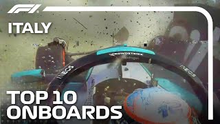 Top 10 Onboards  2024 Italian Grand Prix  Qatar Airways [upl. by Treborsemaj994]