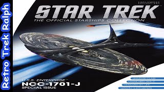 Star Trek Official Starship Collection By EaglemossHero Collector Issue XL19 USS Enterprise J [upl. by Peck638]