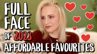 WOW Full Face Of Affordable Favourites of 2023  Over 40 makeup [upl. by Saunder708]