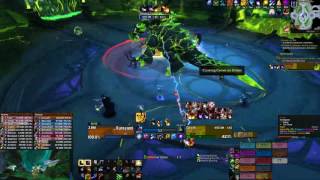 World of Warcraft Grabmal des Sargeras  Debuff vs Goroth Nhc Balance Druide PoV [upl. by Airrotal]