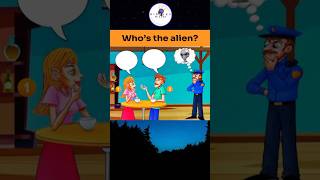 Can you solve find the alien 👽 please 🙏 riddleswizard riddles alien quiz trending [upl. by Johannah]