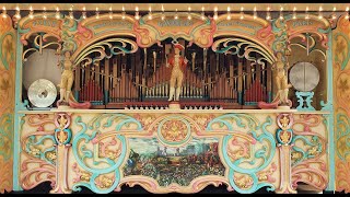 quotThe Liberty Bellquot March on 1905 89key G4 Gavioli FAIRGROUND ORGAN [upl. by Nimajeb]