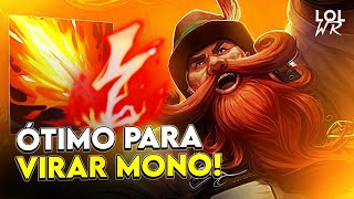 GRAGAS É UM ÓTIMO CAMPEÃO PARA VIRAR MONO  LoL Wild Rift [upl. by Aiel]