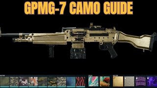 How to Complete the Specialist Camo Challenges for the GPMG7 Black Ops 6 GPMG7 Camo Tutorial [upl. by Onaivatco564]