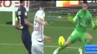 Buts Om Vs PSG Clasico ligue 1 de france 2015 Issam Chawali [upl. by Airotna]