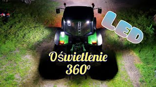 307 Oświetlenie robocze Led Wesem  360° JD 6810 [upl. by Yuk821]