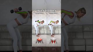 Upper Back VS Lower Back  Secret Tips🔥  fitnesstips upperback lowerback shortsvideo workout [upl. by Trabue952]