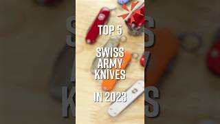 Top 5 Swiss Army Knives in 2023 KnifeCenter [upl. by Gerrard]