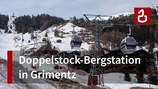 Die DoppelstockSeilbahn GrimentzBendolla  Val dAnniviers [upl. by Puritan]