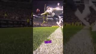 Patriots INSANE Dive To Save Touchback 😳🏈edit sports viral football nfl [upl. by Axela]