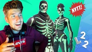 SKULL TROOPER ÄR TILLBAKS I FORTNITE HEMLIGA NYA HALLOWEENSKINS [upl. by Ailugram]