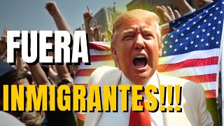 ¡El nuevo plan de inmigración de TRUMP cambiará todo para los inmigrantes indocumentados [upl. by Owiat152]