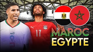 🇲🇦 MAROC  ÉGYPTE 🇪🇬  🚨 LE CHOC POUR LA 3ÈME PLACE 🥉  🫶 DIMA MAGHRIB 🤩  🔥 TAHIA MASR ❤️ [upl. by Ahsoek]