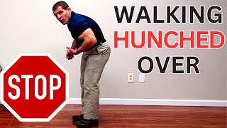 Lean Forward When Walking 3 Exercises to STOP Walking Hunched Over [upl. by Yremrej751]