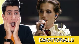 Måneskin  Coraline Sanremo 2022 Reaction [upl. by Palmira]