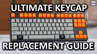 ULTIMATE Mechanical Keyboard Keycap Replacement quotHow Toquot Guide [upl. by Pietje]