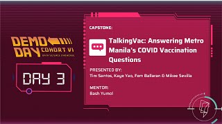 TalkingVac Answering Metro Manilas COVID Vaccination Questions [upl. by Aehtla]