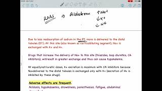 Carbonic ahydrase inhibitor mechanism of action  Diuretics  MBBS PHARMACOLOGY [upl. by Patten597]