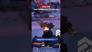 Jokes 19 Took TBRDMrMACTEP with me Crossout Mobile 2024 [upl. by Thilde]