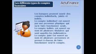 Quels sont les différents types de comptes bancaires [upl. by Rosenblum449]