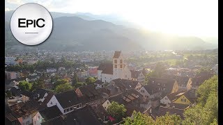 Quick City Overview Sargans Switzerland HD [upl. by Lovering]