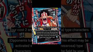 Usopp Blue Black Leader OP10 onepiececardgame anime onepiece cardgame [upl. by Plotkin]