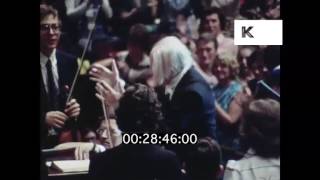 1973 Leopold Stokowski Conducts Orchestra at Royal Albert Hall [upl. by Eifos752]