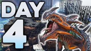 Perfecting the Ragnarok Spiral Base and Fighting The Entire Server  ARK PvP [upl. by Madeline]