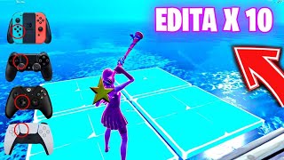 NUEVO 😱 Como EDITAR Mas RAPIDO en FORTNITE PS4Ps5XBOXSWITCH  Mejora en Mando [upl. by Cameron]