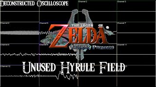 BetaUnused Hyrule Field Theme  Twilight Princess Deconstructed Oscilloscope [upl. by Idurt]