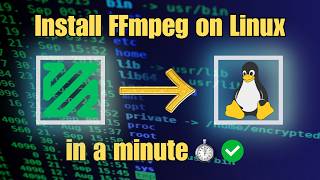 Installing FFmpeg on Ubuntu 2404 [upl. by Elttil59]