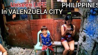 Walking KaruhatanValenzuela CityPhiliphines  Life in the Hidden Alley 4K [upl. by Bowerman]