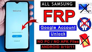 Without PC  All Samsung Android 11 FRP Bypass 2023  Google Account UnlockBypass  FRP Lock Remove [upl. by Joyce]