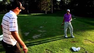 Dustin Johnson Testing TaylorMade RocketBladez Irons [upl. by Ermeena]