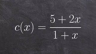 Find the x and y intercepts of a rational function [upl. by Marchak]