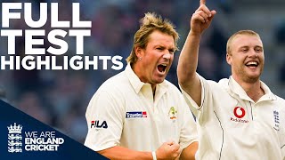 England Win By 2 Runs In An All Time Classic  England v Australia Full Test HIGHLIGHTS  2005 Ashes [upl. by Newo614]