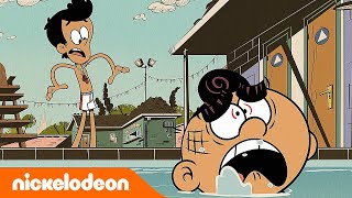 Los Casagrandes  ¡A Carl le da miedo nadar  Nickelodeon en Español [upl. by Sallie]