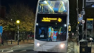 SWR Rail Replacement YUI 5567 BM Coaches 56Reg ADL Enviro400 TridentEx Abellio London [upl. by Vershen]