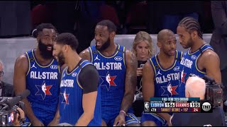 2020 NBA AllStar Game  Final Minutes of Game [upl. by Siulegroj]