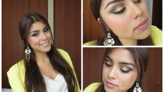 Maquillaje Naranja dorado y cafe [upl. by Erlin]