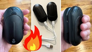 Outjut Rechargeable Hand Warmers  Full Demo  Review [upl. by Anevad]