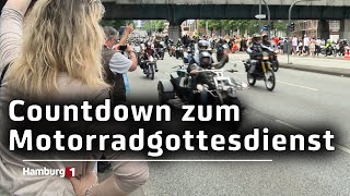 Traditioneller MotorradGottesdienst Erlöse aus CountdownKalender sollen gespendet werden [upl. by Olwen]