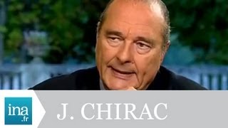 Interview Jacques Chirac 21 septembre 2000  Archive vidéo INA [upl. by Ayanet]