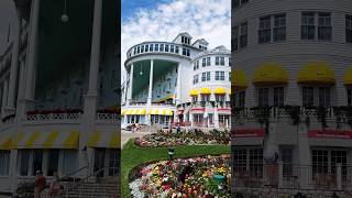 Grand Hotel Mackinac Island One of a kind luxury mackinacisland grandhotel travel ☀️🌊⛱️ [upl. by Essej844]