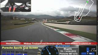 Onboard Mugello Porsche 997 GT3 freies Training [upl. by Shanley]